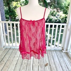 Victoria’s Secret Lingerie Top Hot Pink